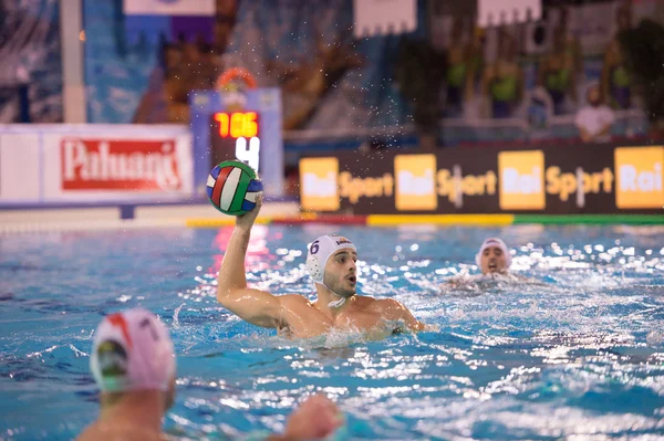 MILAN,  JANUARY  30:  Carlo Di FUlvio    ( 6, white - Bpm Sport — Stock Photo, Image