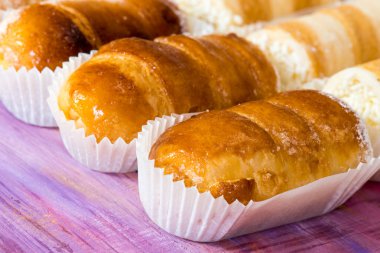 lezzetli çikolatalı hamur işleri