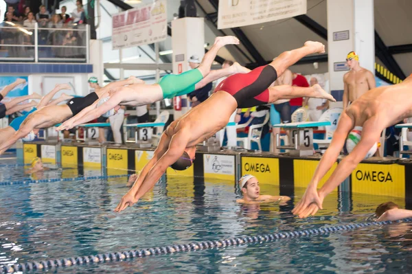 DESENZANO GARDA (ITALIA) - 1 MARZO: Claudio Fossi (Italia, bl — Foto Stock