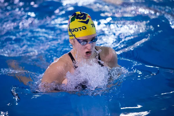 DESENZANO GARDA (ITALIA) - 1 MARZO: Ilaria Rosa (Italia) pe — Foto Stock