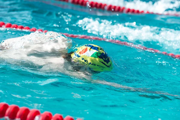 LECCO (ITALIA) - 19 FEBBRAIO: Mattia Schirru (Italia) perfor — Foto Stock