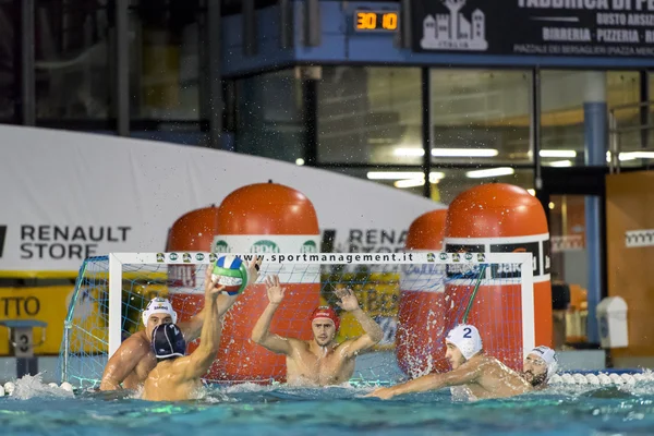 Wasserball-Torwart — Stockfoto