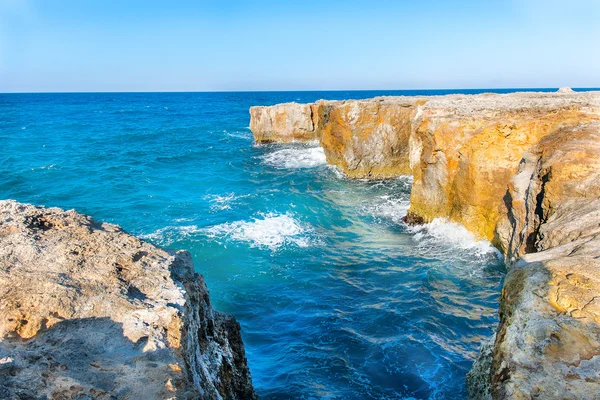 風景、海、水、海、岩、海、自然、石、翔 — ストック写真