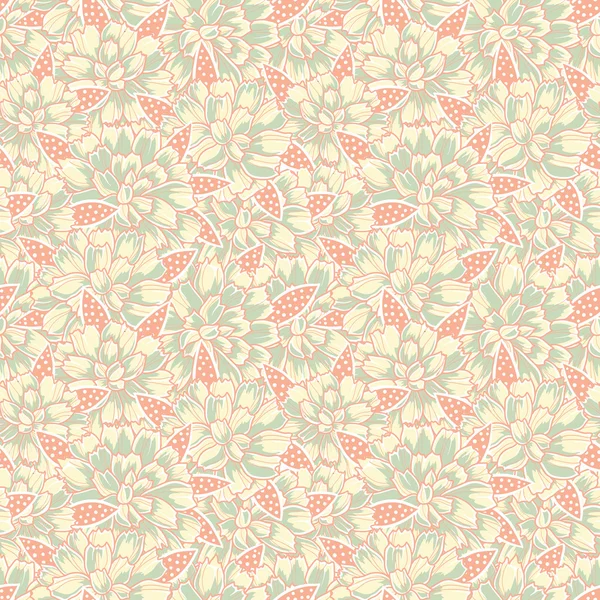 Seamless floral pattern — Stock Vector