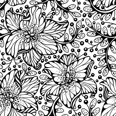 Kusursuz çiçek deseni