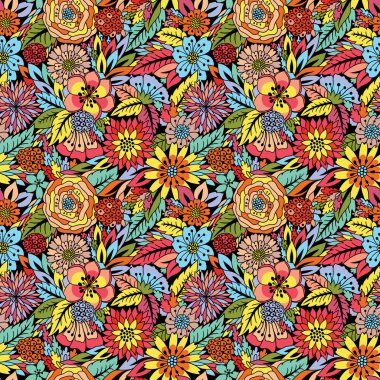 Kusursuz çiçek deseni