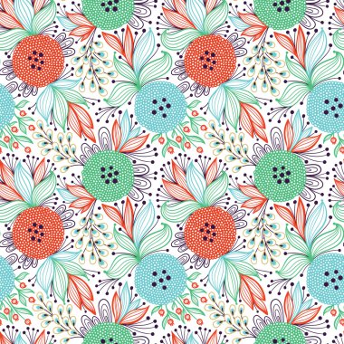 Kusursuz çiçek deseni