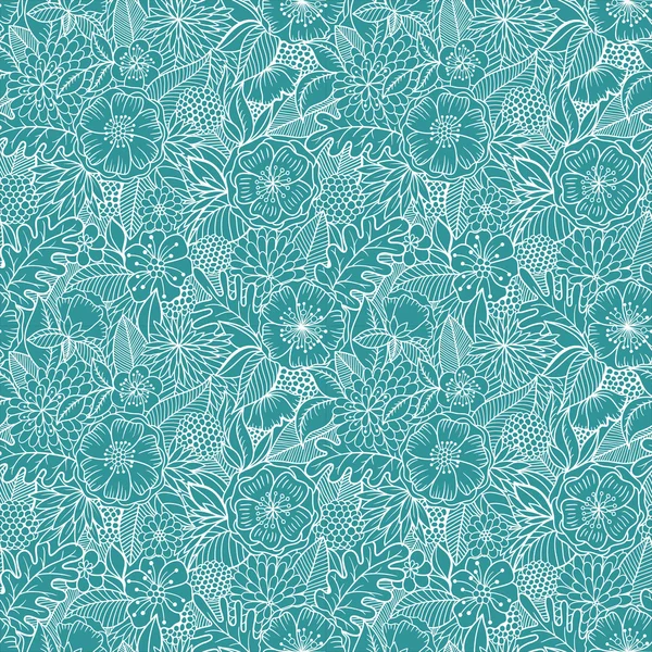 Seamless floral pattern — Stock Vector