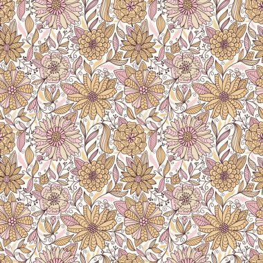 Kusursuz çiçek deseni