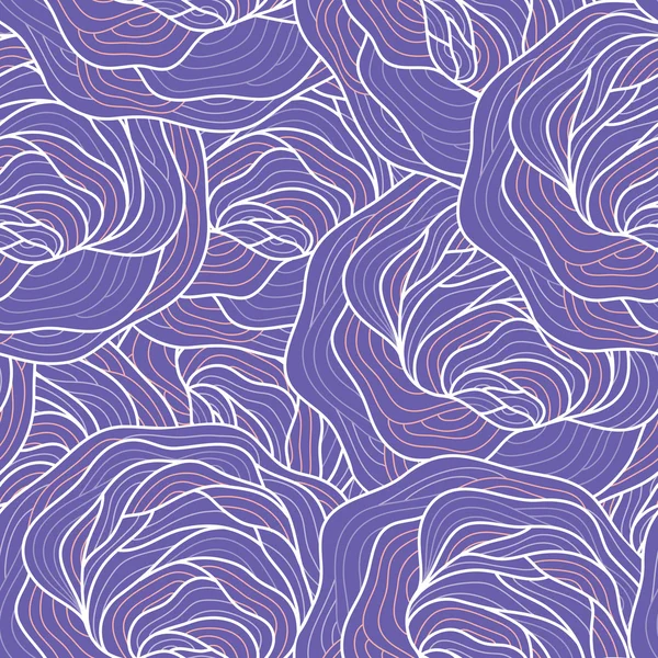 Modèle floral abstrait sans couture — Image vectorielle