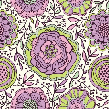 Kusursuz çiçek deseni