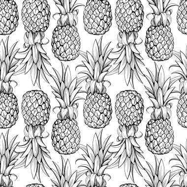 Ananas seamless modeli