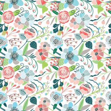 Kusursuz çiçek deseni