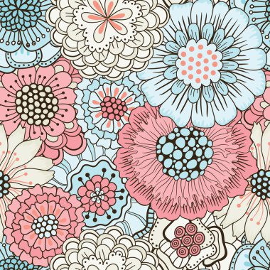 Kusursuz çiçek deseni