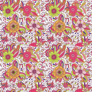 Kusursuz çiçek deseni