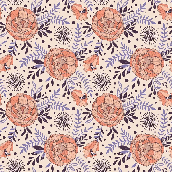 Kusursuz çiçek deseni