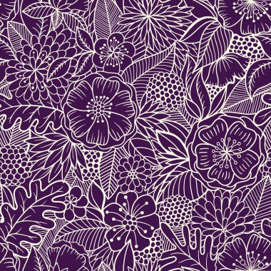 Kusursuz çiçek deseni