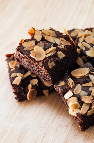 Brownies Chocolate doce — Fotografia de Stock