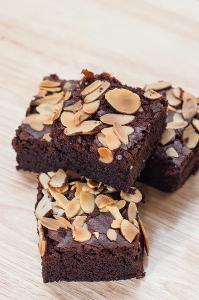 Brownies Chocolate doce — Fotografia de Stock