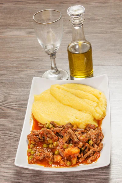 Polenta — Fotografia de Stock