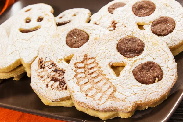 Halloween koekjes — Stockfoto