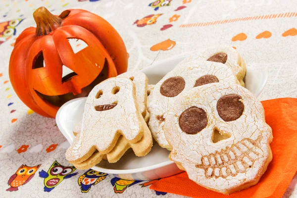 Halloween biscuits — Stock Photo, Image