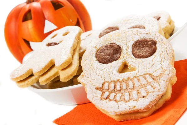 Halloween biscuits — Stock Photo, Image