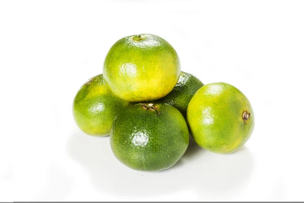 Grüne Mandarine — Stockfoto