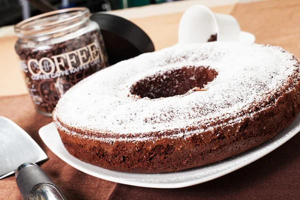 Çörek şeklinde pasta — Stok fotoğraf