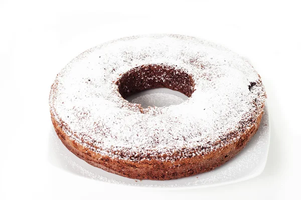 Bolo em forma de donut — Fotografia de Stock