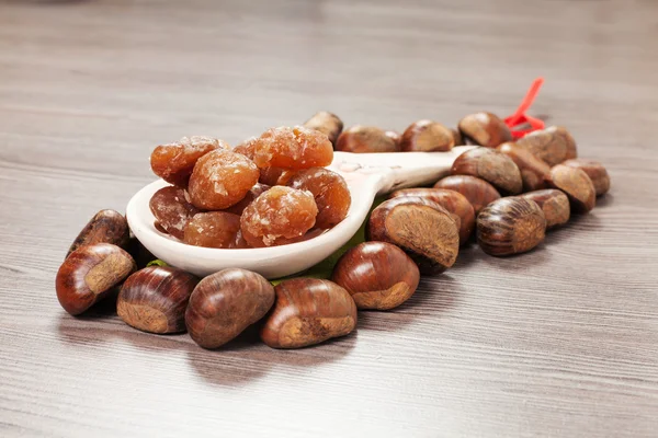 Marrons glaces — 스톡 사진