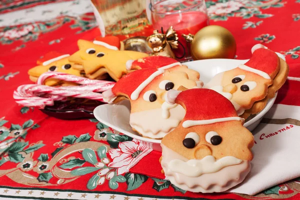 Christmas biscuits — Stok fotoğraf