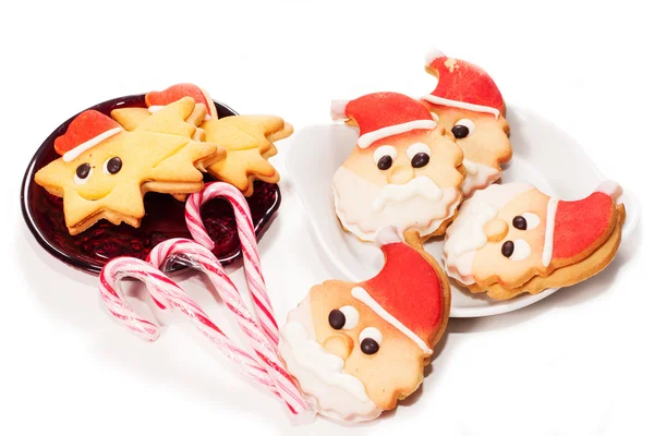 Christmas biscuits — Stok fotoğraf