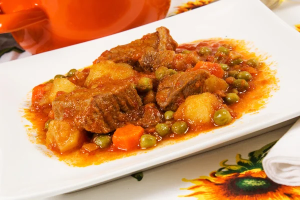 Guisado de carne — Fotografia de Stock