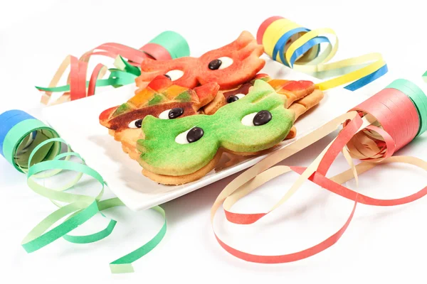 Carnival cookie — Stock Photo, Image