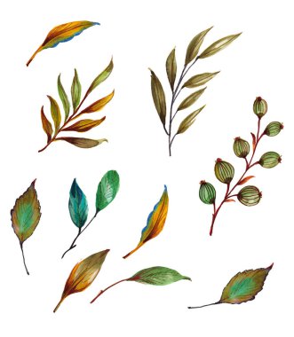 WATERERCOLOR El Boyalı Motivasyon Seti Sanat Çalışması