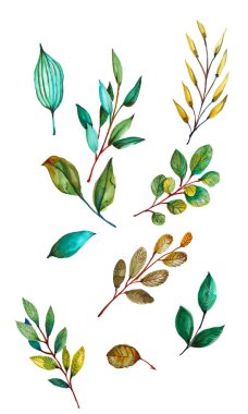 WATERERCOLOR El Boyalı Motivasyon Seti Sanat Çalışması