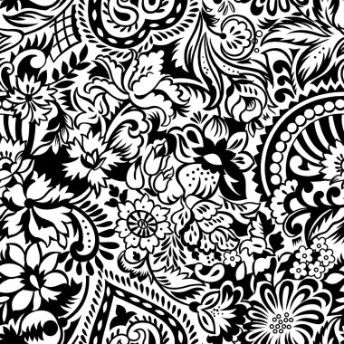 siyah-beyaz çiçek duvar kağıdı