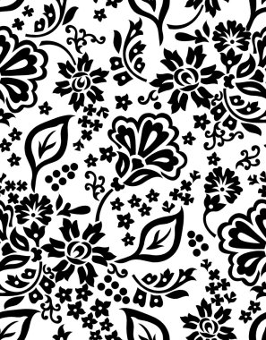 bir renk Dikişsiz geleneksel desen