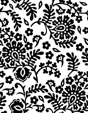 bir renk Dikişsiz geleneksel desen