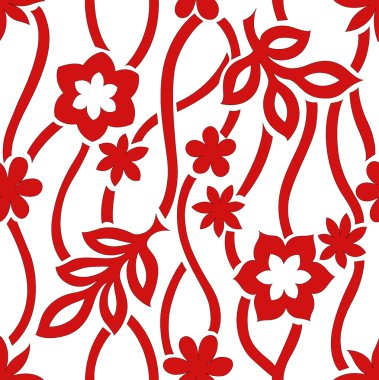 bir renk Dikişsiz geleneksel desen