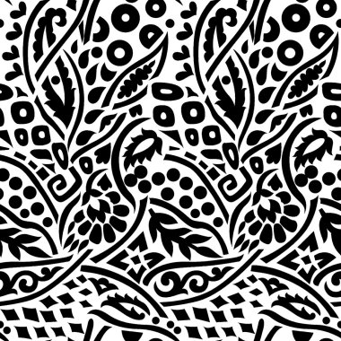 bir renk Dikişsiz geleneksel desen