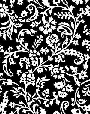 bir renk Dikişsiz geleneksel desen