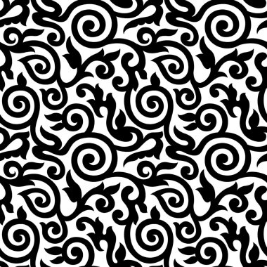 bir renk Dikişsiz geleneksel desen