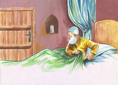 Nasreddin Hodja, turk Masalli clipart