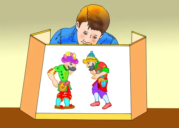 Noche familiar — Vector de stock © Verzhy #46514423