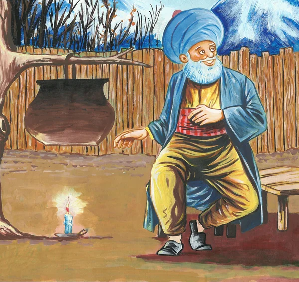 Nasreddin Hodja, turque Masalli — Photo