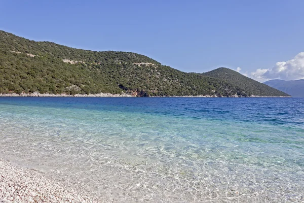 The beautiful beach of Antisamos — Stock Photo, Image