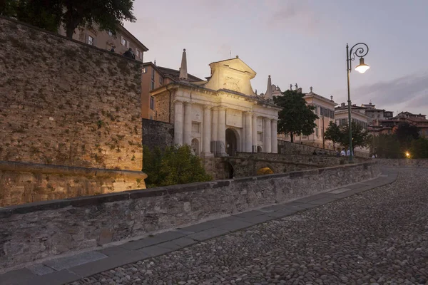 City Bergamo Empty Lockdown Covid — Stock Photo, Image