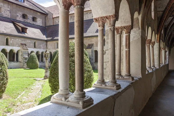 Imagem Artística Antigo Claustro Românico Catedral Brixen Tirol Sul Itália — Fotografia de Stock